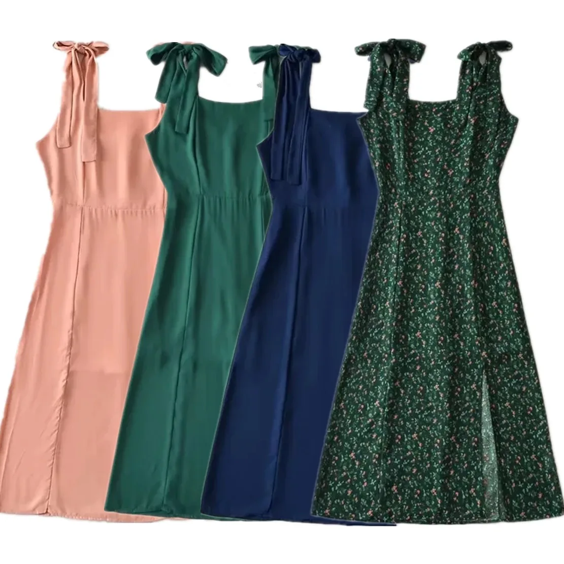 Maxdutti Fashion Floral Simple Bow Tank Dress Women Indie Folk French Style Dress
Maxdutti Fashion Floral Simple Bow Tank Dress Women Indie Folk French Style Dress