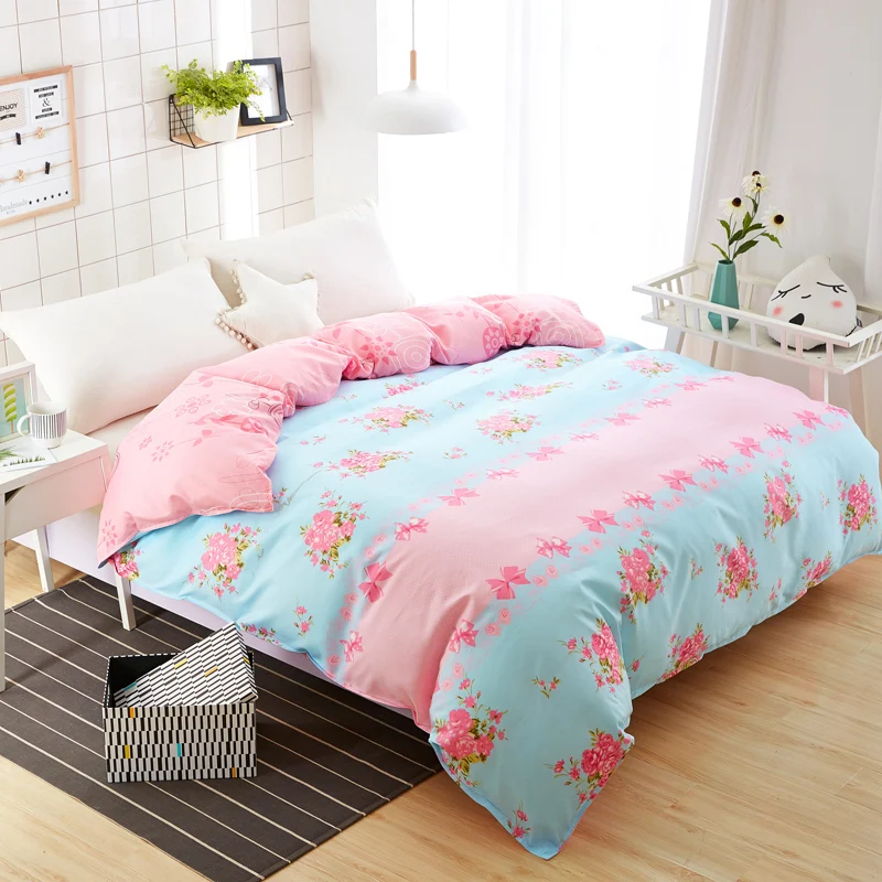 1pc Floral Printed Duvet Cover Four Season Universal AB Version Quilt Cover Countryside Style Polyester Comforter Case
1pc Floral Printed Duvet Cover Four Season Universal AB Version Quilt Cover Countryside Style Polyester Comforter Case