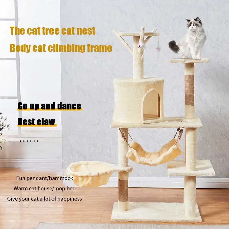 3-6 Layers Large 캣타워 Cat Climbing Frame Kitten Nest Beds Sisal Rope Cat Tower for Cats Grinding Paws Cats Toys Cat Accessories
3-6 Layers Large 캣타워 Cat Climbing Frame Kitten Nest Beds Sisal Rope Cat Tower for Cats Grinding Paws Cats Toys Cat Accessories