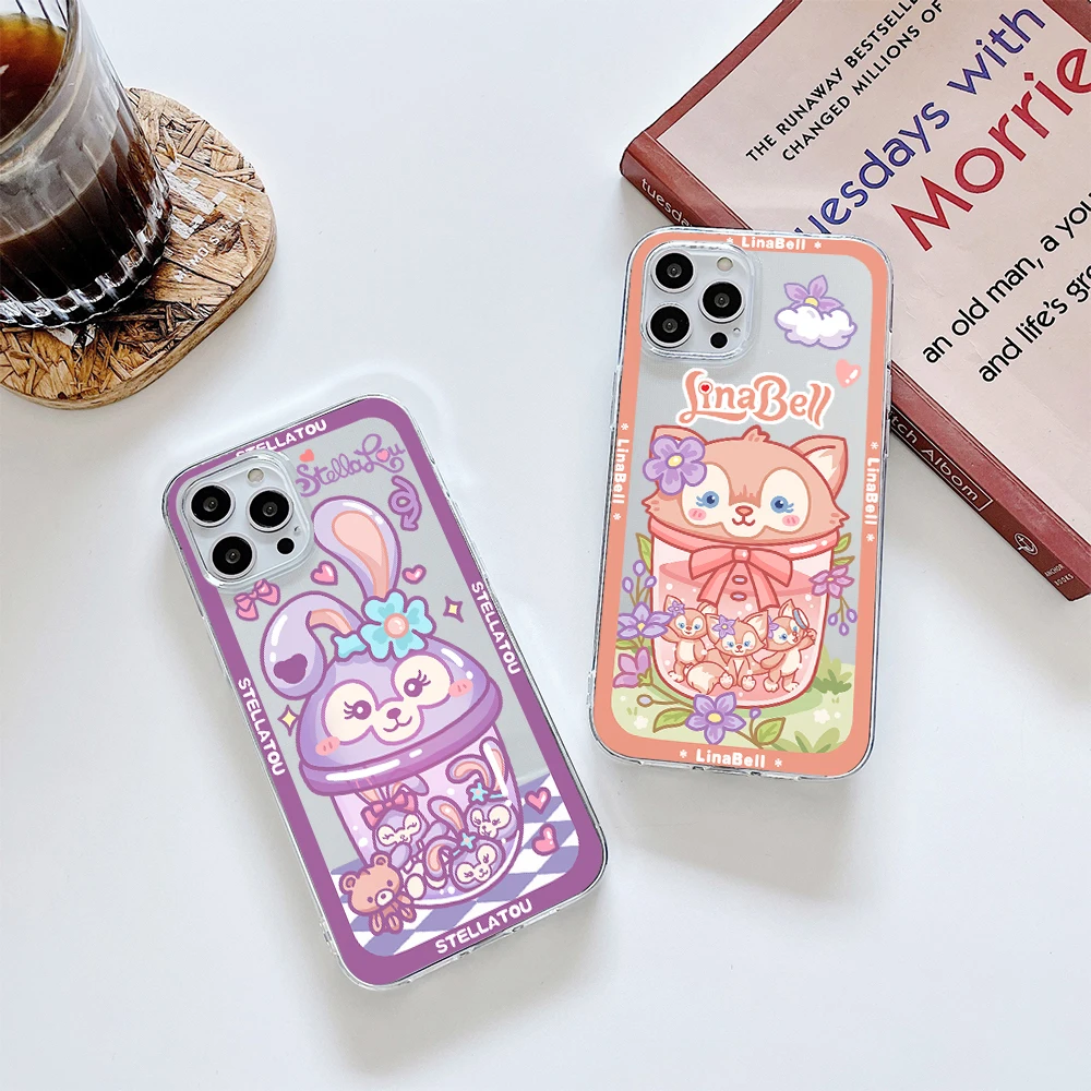 Disney LinaBell &StellaLou for Apple IPhone Case 15 14 Pro Max 12 13 Soft 11 XR Mini X SE2 6s 8 XS Tpu 7 Plus Transparent Couple
Disney LinaBell &StellaLou for Apple IPhone Case 15 14 Pro Max 12 13 Soft 11 XR Mini X SE2 6s 8 XS Tpu 7 Plus Transparent Couple