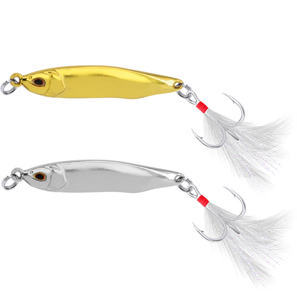 Noise Metal Sequins Fishing Spoon Lure Spinning Bait 7g/10g/15g/20g Feather Treble Hook Iscas Pesca Fishing Tackle Accessories
Noise Metal Sequins Fishing Spoon Lure Spinning Bait 7g/10g/15g/20g Feather Treble Hook Iscas Pesca Fishing Tackle Accessories