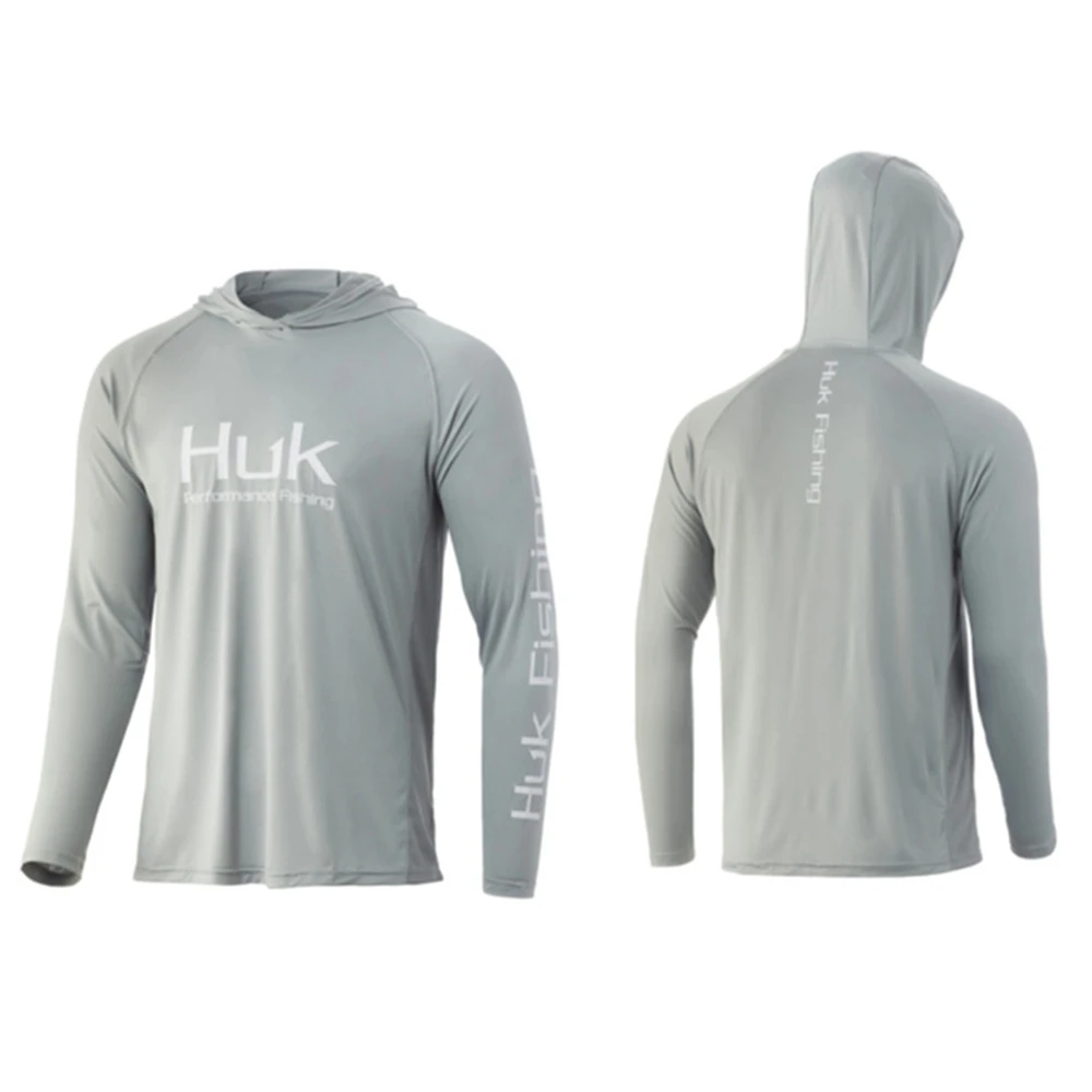 Fishing Shirts Huk Fishing Clothes Long Sleeve T Shirt With Hood Sun Protection UV Breathable Angling Jacket Mens Fishing Wear
Fishing Shirts Huk Fishing Clothes Long Sleeve T Shirt With Hood Sun Protection UV Breathable Angling Jacket Mens Fishing Wear