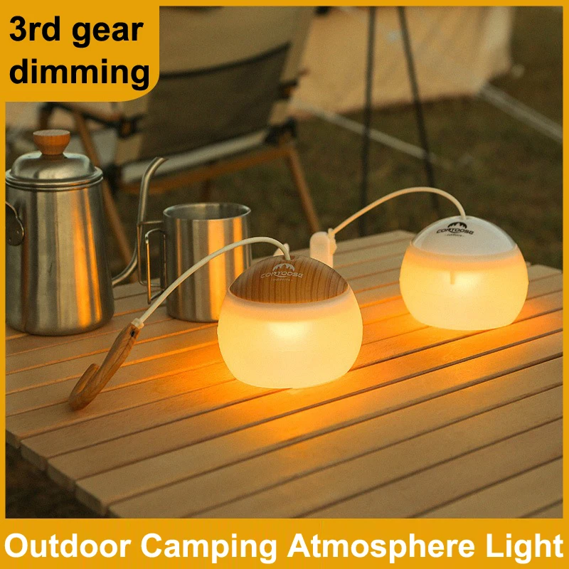 Outdoor Camping Lantern Bright LED Tent USB Atmosphere Light 3 Level Lighting Emergency Night Lamp Hanging Pendant Light
Outdoor Camping Lantern Bright LED Tent USB Atmosphere Light 3 Level Lighting Emergency Night Lamp Hanging Pendant Light