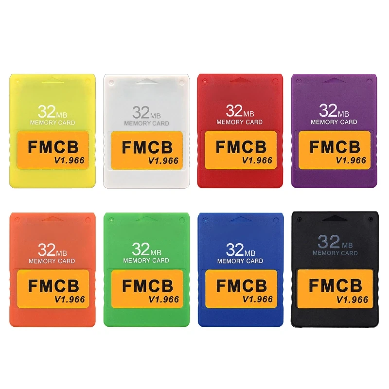 

Memory Card 8/16/32/64MB Game in Your Hard Disk FMCB V1.966 Card for Ps2