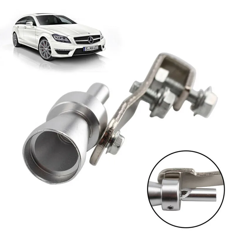 1 Pcs Turbo Sound Simulator Whistle S/XL Length Silve Exhaust Pipe Oversized Roar Maker Simulator Alluminum Alloy For Car
1 Pcs Turbo Sound Simulator Whistle S/XL Length Silve Exhaust Pipe Oversized Roar Maker Simulator Alluminum Alloy For Car