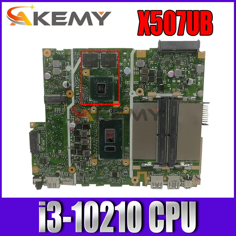Материнская плата X507UB для ноутбука Asus X507U X507UB X507UBR X507URA Y5000UB материнская плата с процессором i3-10210 100% tesk OK
Материнская плата X507UB для ноутбука Asus X507U X507UB X507UBR X507URA Y5000UB материнская плата с процессором i3-10210 100% tesk OK