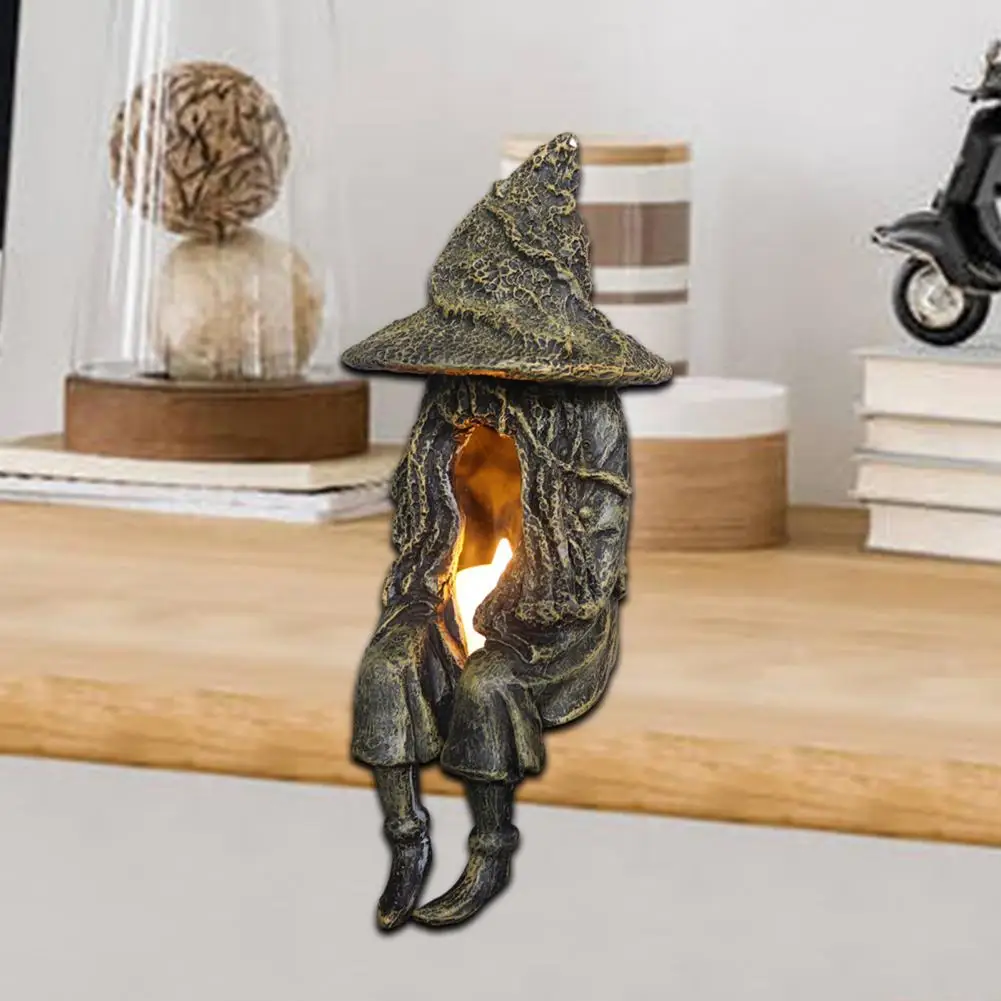 Creative Halloween Sitting Witch Soul Ghoul Figurine Party Decor Eco-friendly Halloween Resin Ornament Realistic for Yard
Creative Halloween Sitting Witch Soul Ghoul Figurine Party Decor Eco-friendly Halloween Resin Ornament Realistic for Yard