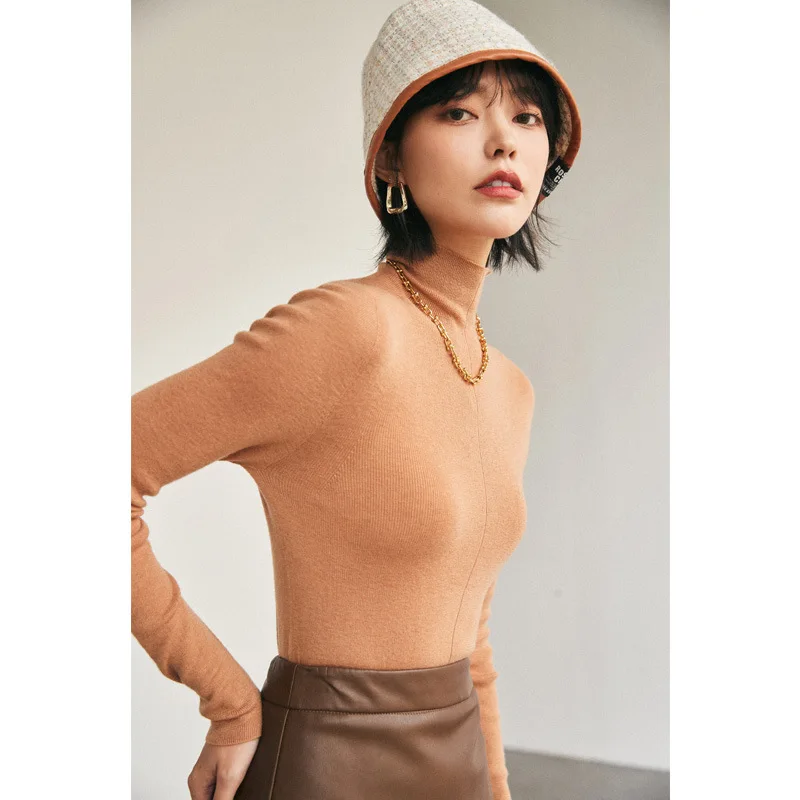 Seamless Semi-high-printed Silk Cashmere Sweater, Thin French High-bonded Shirt Women Warm Sweater Autumn And Winter Brand New
Seamless Semi-high-printed Silk Cashmere Sweater, Thin French High-bonded Shirt Women Warm Sweater Autumn And Winter Brand New