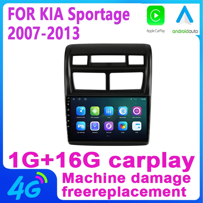 JingTian Android 11 Car DVD Radio Audio Multimedia Player Autoradio autoradio Navigatore GPS for KIA Sportage 2007-2013 Carplay
JingTian Android 11 Car DVD Radio Audio Multimedia Player Autoradio autoradio Navigatore GPS for KIA Sportage 2007-2013 Carplay