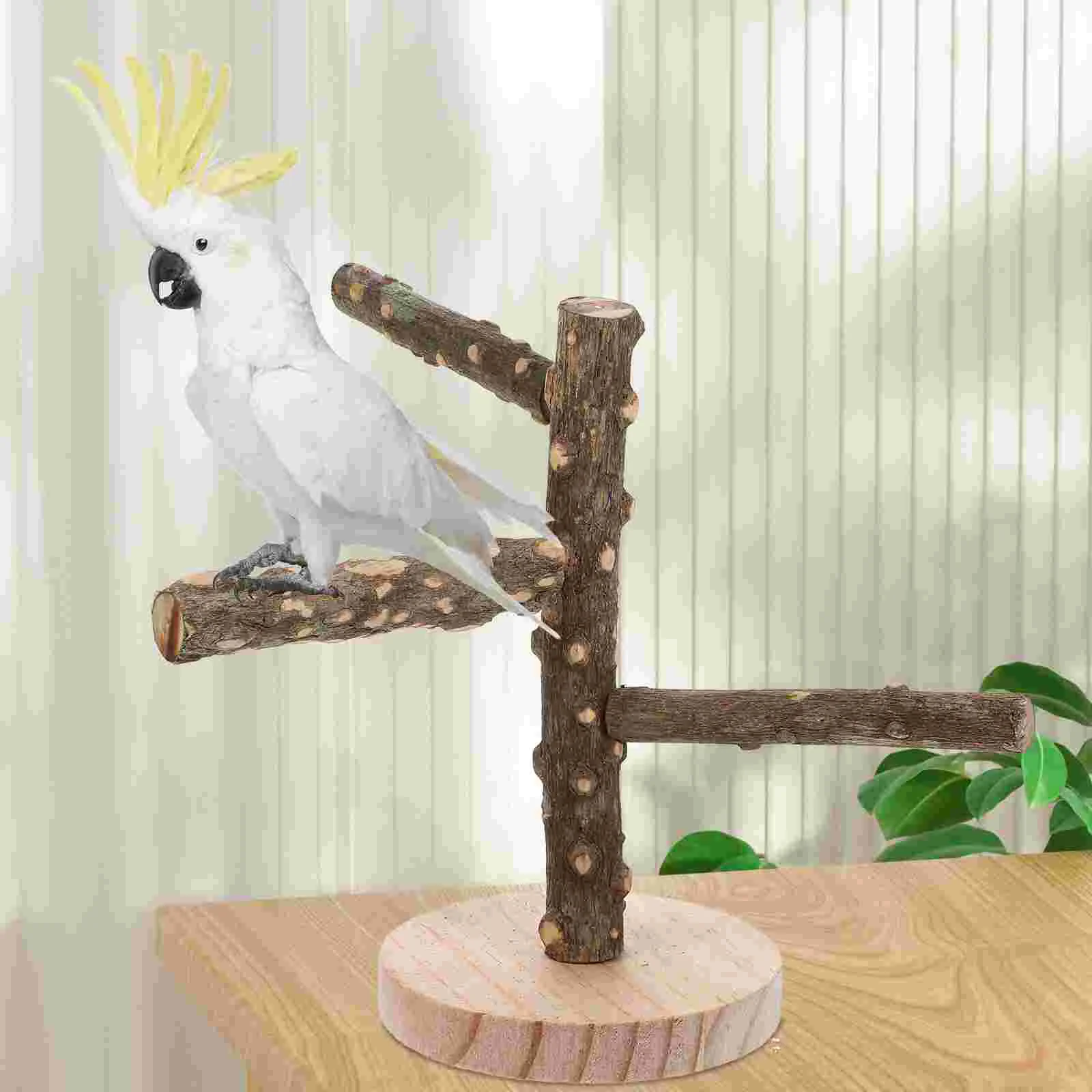 Bird Perch Bird Cage Toy Parrot Wooden Platform Parrot Wood Stand Bird Chewing Toy
Bird Perch Bird Cage Toy Parrot Wooden Platform Parrot Wood Stand Bird Chewing Toy