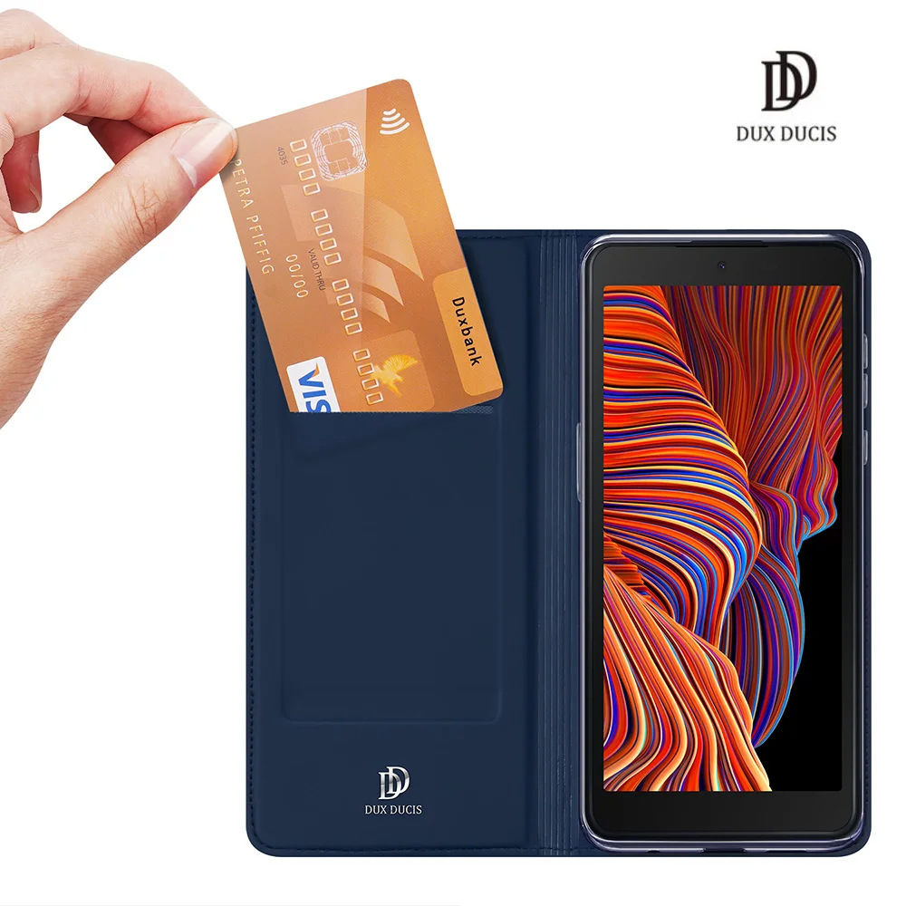 Für Samsung Galaxy Xcover 5 DUX DUCIS Haut Pro Serie Flip-Cover Luxus Leder Brieftasche Fall Volle Gute Schutz Stetigen stehen
Für Samsung Galaxy Xcover 5 DUX DUCIS Haut Pro Serie Flip-Cover Luxus Leder Brieftasche Fall Volle Gute Schutz Stetigen stehen