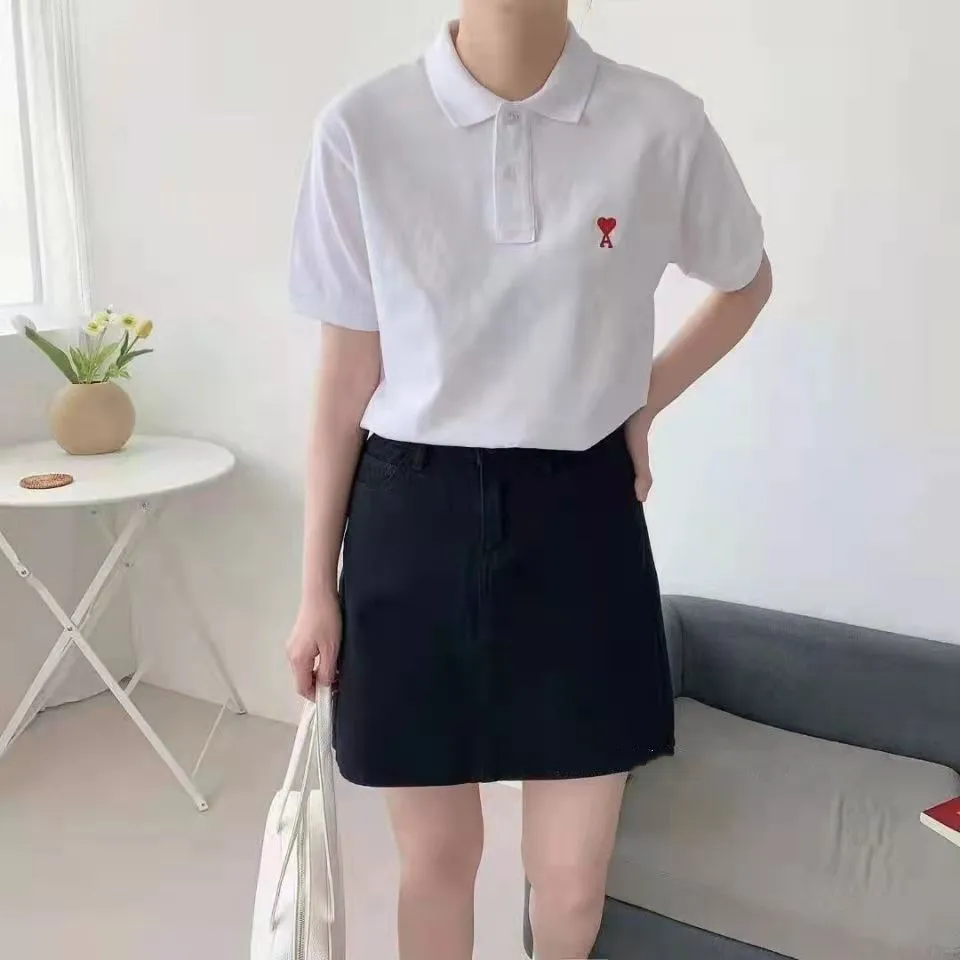 Мужская/Женская хлопковая свободная футболка-поло с вышивкой Love, однотонная Повседневная футболка с надписью, женские черные топы, лето 2022
Мужская/Женская хлопковая свободная футболка-поло с вышивкой Love, однотонная Повседневная футболка с надписью, женские черные топы, лето 2022