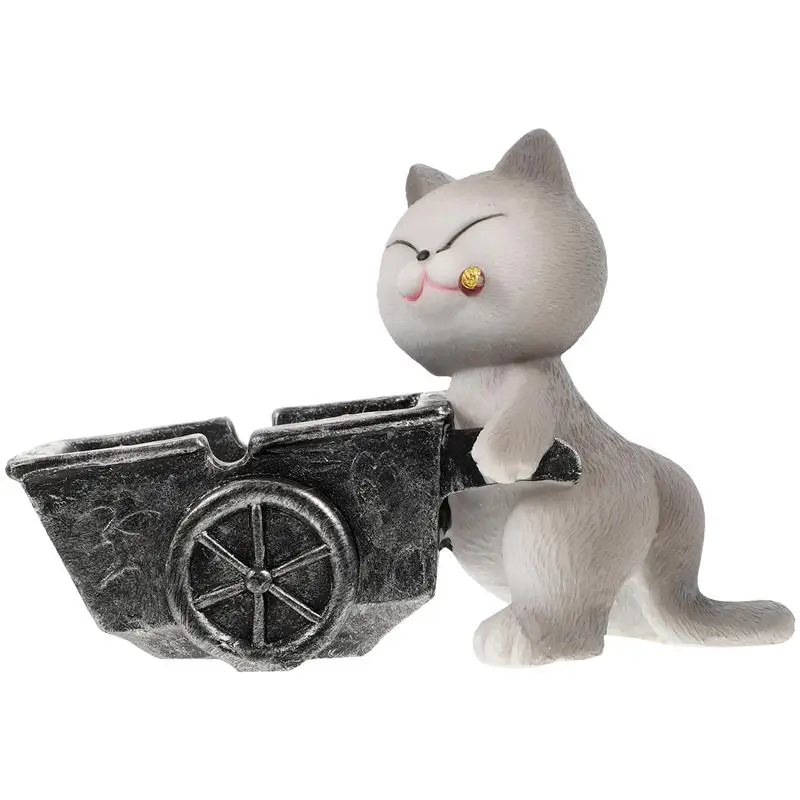Ashtray Animal Ashtray Cart Cartoon Smoker Table Ashtray Cat Desktop Resin Holder Ashtray Cart For Home Creative Ashtray
Ashtray Animal Ashtray Cart Cartoon Smoker Table Ashtray Cat Desktop Resin Holder Ashtray Cart For Home Creative Ashtray