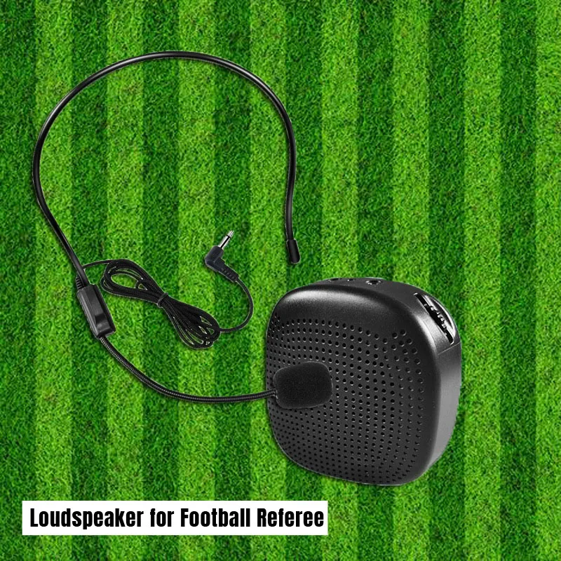Audio Speaker Ultra Portable Football Coach Training Mini Bluetooth 5W Competition Refeer Voice Amplifier With Wired Microphone
Audio Speaker Ultra Portable Football Coach Training Mini Bluetooth 5W Competition Refeer Voice Amplifier With Wired Microphone
