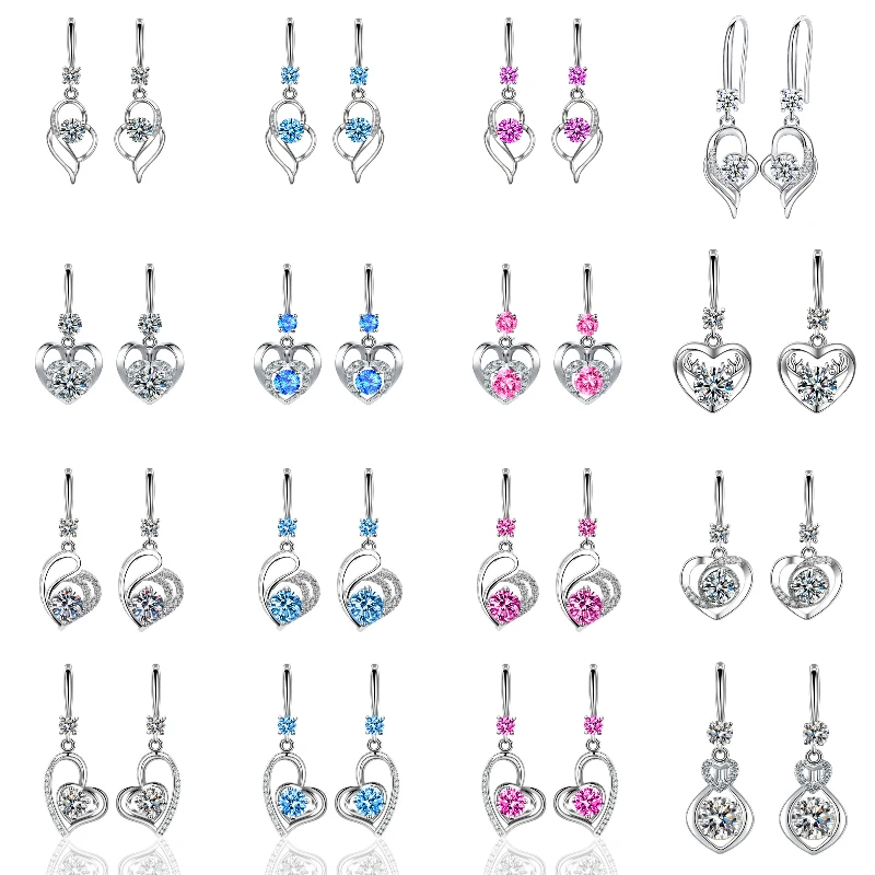 Серьги-подвески PONYKISS из стерлингового серебра 925 пробы с узелком в форме сердца в форме капли с цветным цирконием женские милые ювелирные из...
Серьги-подвески PONYKISS из стерлингового серебра 925 пробы с узелком в форме сердца в форме капли с цветным цирконием женские милые ювелирные из...