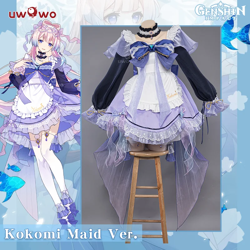 PRE-SALE UWOWO Game Genshin Impact Cosplay Kokomi Maid Costume Cute Dress Girl Exclusive Authorization Costume Halloween Dress
PRE-SALE UWOWO Game Genshin Impact Cosplay Kokomi Maid Costume Cute Dress Girl Exclusive Authorization Costume Halloween Dress