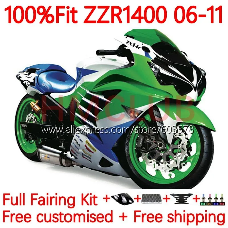 OEM-комплект для KAWASAKI NINJA ZZR 1400 ZZR1400 2006 2007 2008 2009 ZZR-1400 06 07 08 09 10 11 обтекатель 80No.81 зеленый синий
OEM-комплект для KAWASAKI NINJA ZZR 1400 ZZR1400 2006 2007 2008 2009 ZZR-1400 06 07 08 09 10 11 обтекатель 80No.81 зеленый синий