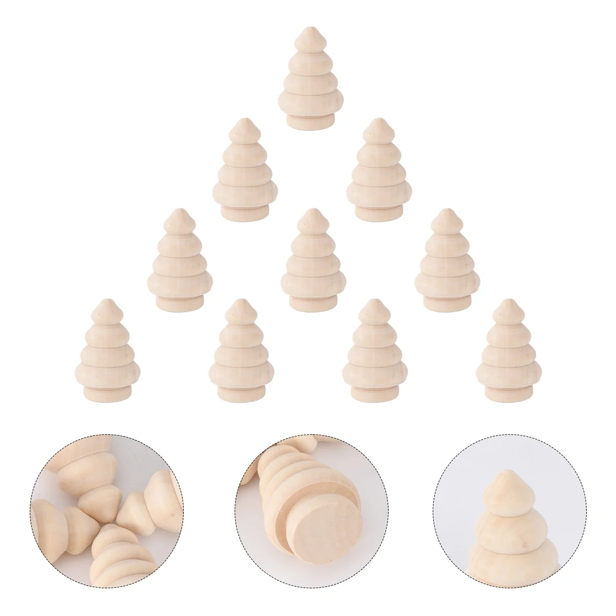 10 Pcs Wood Christmas Tree Home Decorative Item Kids Wooden Toys Product DIY Painted Ornaments Xmas Trees Child The Gift
10 Pcs Wood Christmas Tree Home Decorative Item Kids Wooden Toys Product DIY Painted Ornaments Xmas Trees Child The Gift