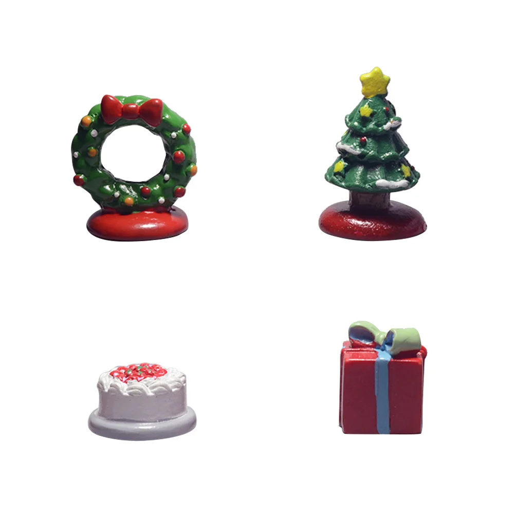 4pcs Desktop Ornament Exquisite Vivid Gift Ornaments Xmas Adornment for Decoration
4pcs Desktop Ornament Exquisite Vivid Gift Ornaments Xmas Adornment for Decoration