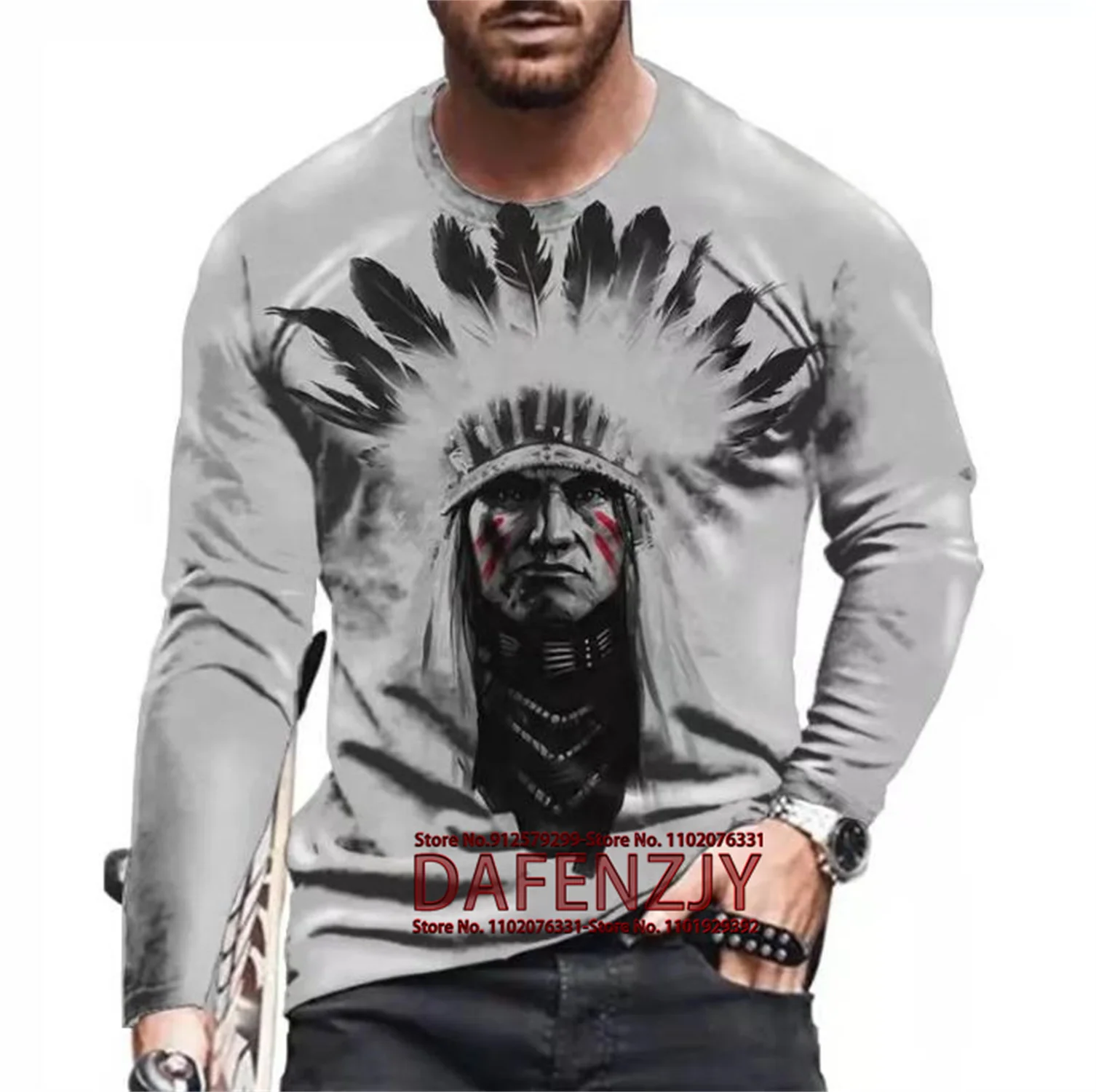 Men Fashion Vintage Indian Design Printed Long Sleeve Indian T Shirt Couple Hip Hop Shirts
Men Fashion Vintage Indian Design Printed Long Sleeve Indian T Shirt Couple Hip Hop Shirts