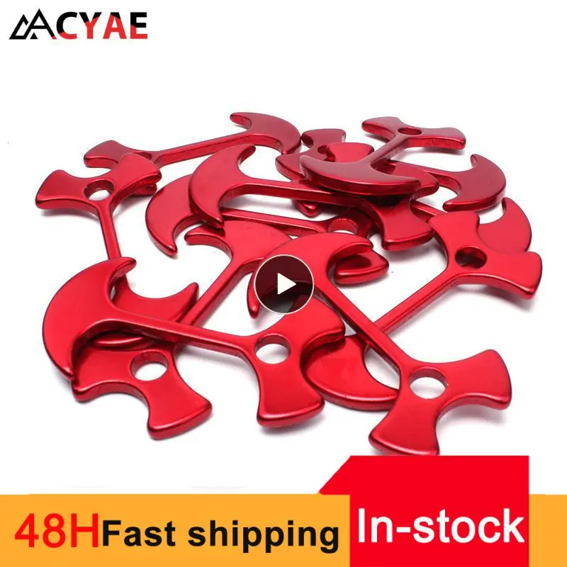 2/4/6PCS Portable Camping Equipment Tent Pile Hook Trailer Rope Cover Deck Fixed Buckle Tent Stakes Outdoor Camping Tool
2/4/6PCS Portable Camping Equipment Tent Pile Hook Trailer Rope Cover Deck Fixed Buckle Tent Stakes Outdoor Camping Tool