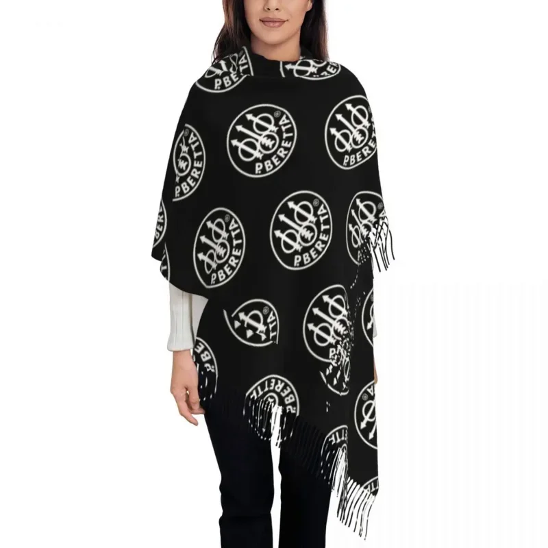 Womens Scarf With Tassel Beretta Gun Military Large Soft Warm Shawl Wrap Gifts Pashmina Scarves
Womens Scarf With Tassel Beretta Gun Military Large Soft Warm Shawl Wrap Gifts Pashmina Scarves