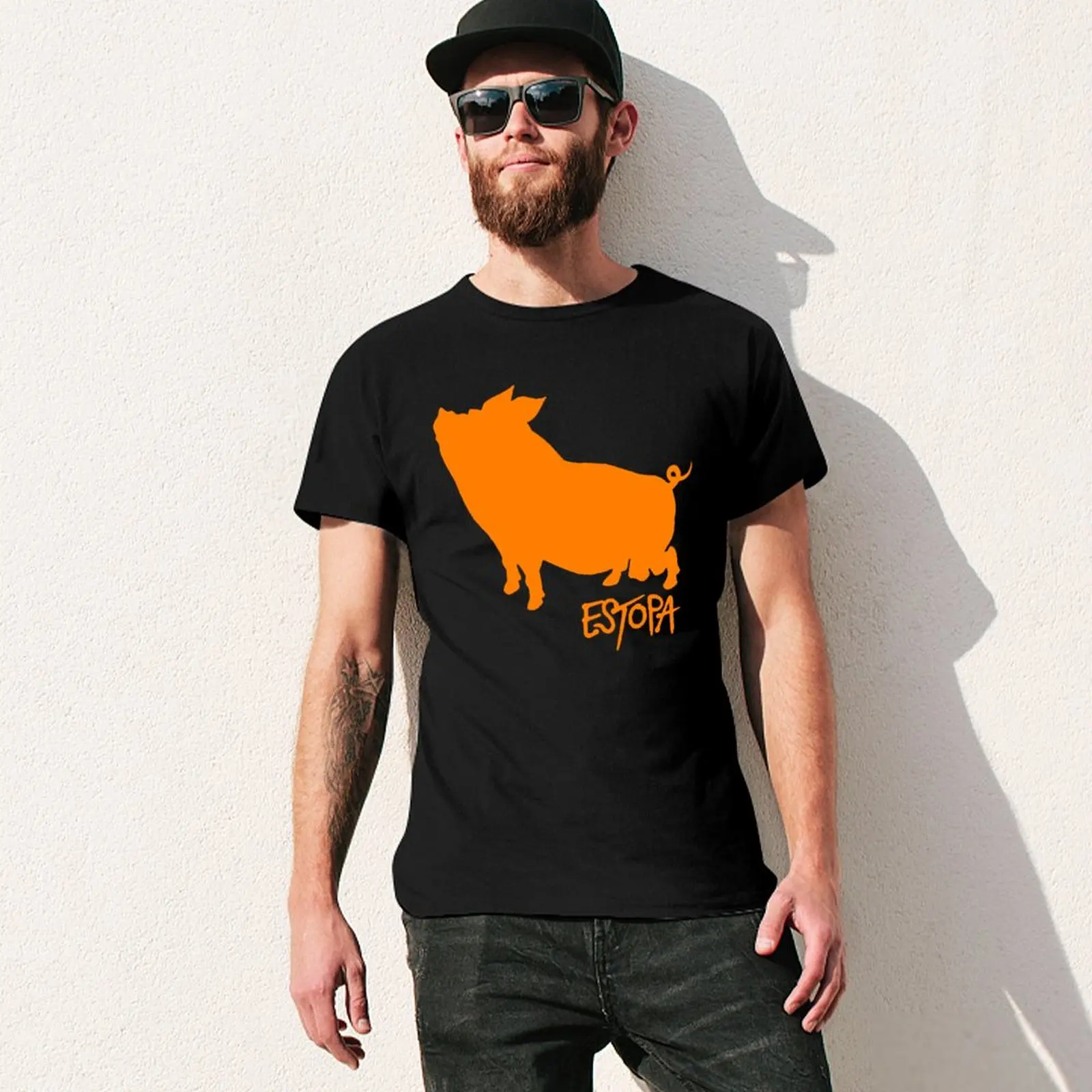 Estopar Estopa Mᄀs Destrangis Men's Basic Short Sleeve T-Shirt Cute Classic Novelty Funny Graphic Top Tee USA Size
Estopar Estopa Mᄀs Destrangis Men's Basic Short Sleeve T-Shirt Cute Classic Novelty Funny Graphic Top Tee USA Size