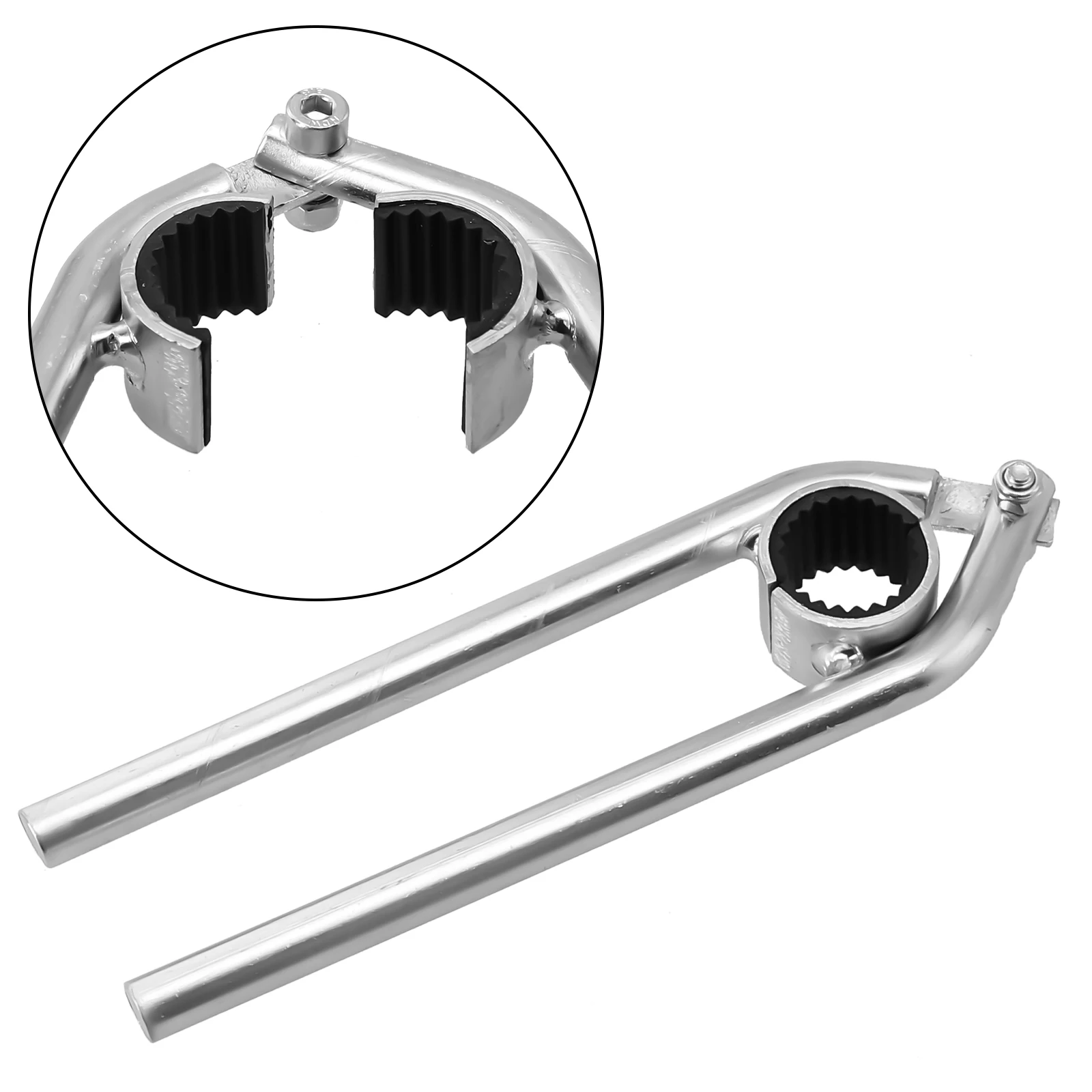 Adjustable Kitchen Aerator Wrenchs Removal Spanner Carbon Steel Alloy Multifunctional Silver Wash Basin Repair Tool
Adjustable Kitchen Aerator Wrenchs Removal Spanner Carbon Steel Alloy Multifunctional Silver Wash Basin Repair Tool
