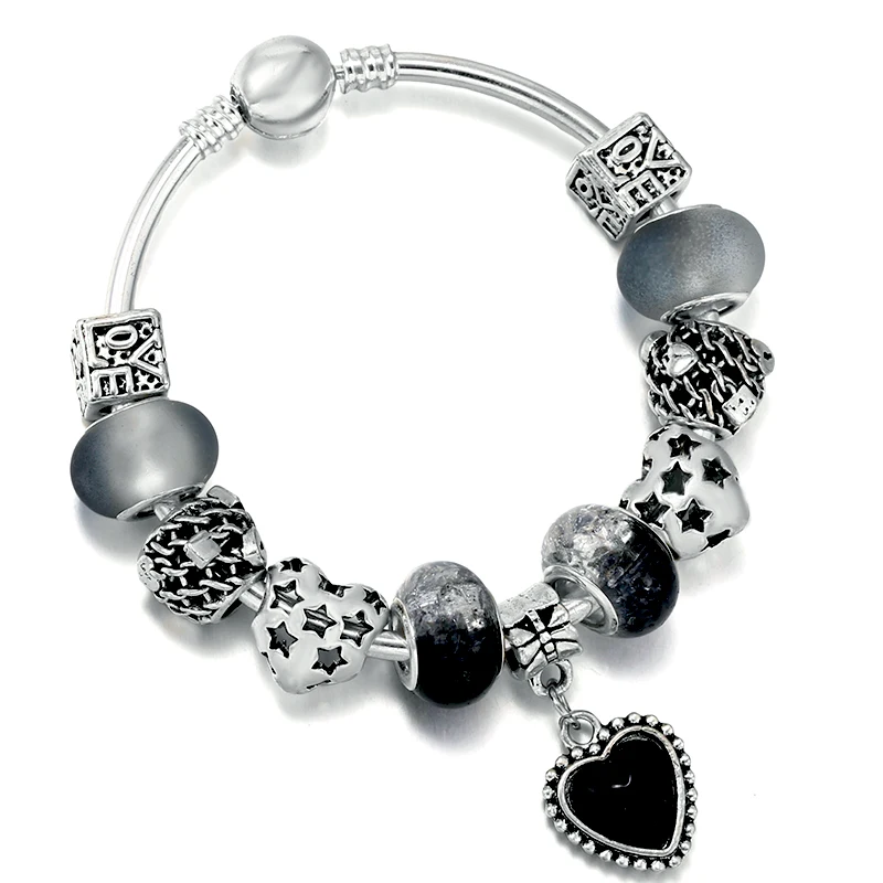 My Love For You Is As Deep As Night Charm Beads Bracelet With Pendant Fit Fashion Brand Bracelet For Women Jewelry Gift
My Love For You Is As Deep As Night Charm Beads Bracelet With Pendant Fit Fashion Brand Bracelet For Women Jewelry Gift