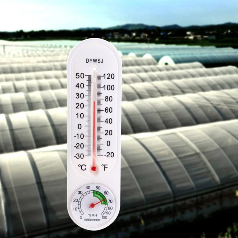 Wall-mounted Digital Thermometer Humidity Meter Gauge Indoor Greenhouse Temperature Sensor Hygrometer Weather Station For Home
Wall-mounted Digital Thermometer Humidity Meter Gauge Indoor Greenhouse Temperature Sensor Hygrometer Weather Station For Home