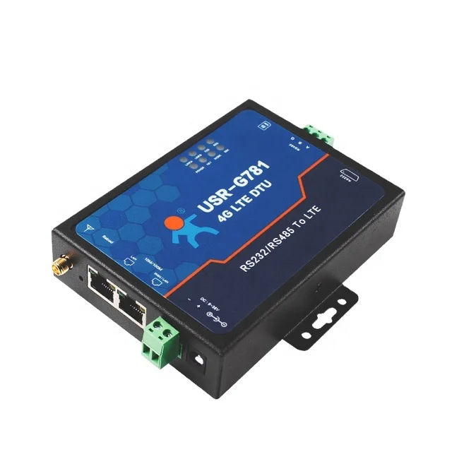 

USR-G781-E EMEA & APAC industrial wireless 4g gprs modem with rs485 rs232 port