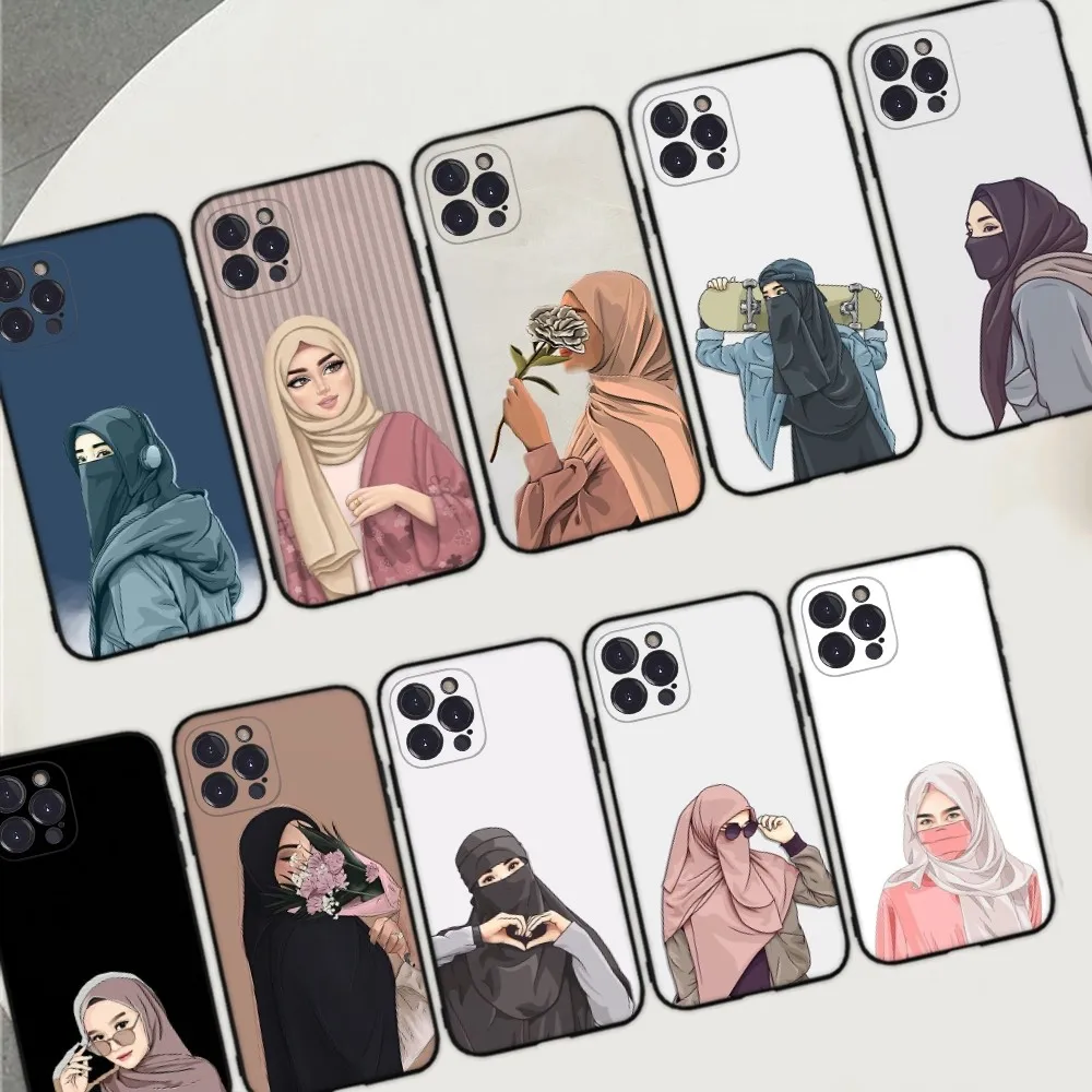 Muslim Arabic Hijab Girl Phone Case For iPhone 14 11 12 13 Mini Pro XS Max Cover 6 7 8 Plus X XR SE 2020 Funda Shell
Muslim Arabic Hijab Girl Phone Case For iPhone 14 11 12 13 Mini Pro XS Max Cover 6 7 8 Plus X XR SE 2020 Funda Shell