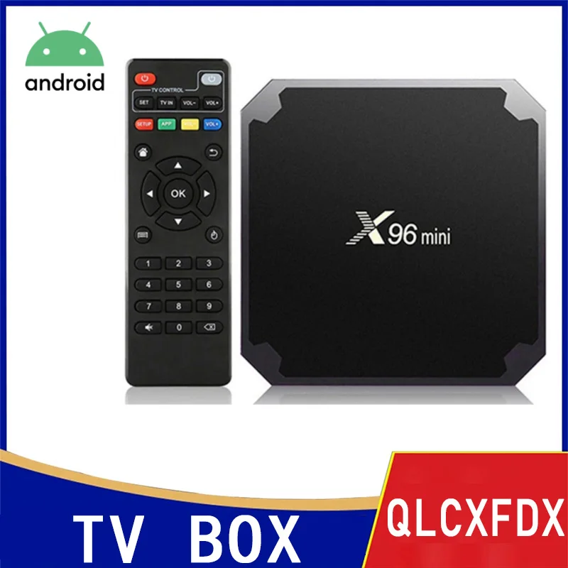 

X96 mini Android Smart TV Box Amlogic S905W Quad Core Support 2.4G&5G Wireless WIFI Media Box Set Top Box 4K Smart Media Player