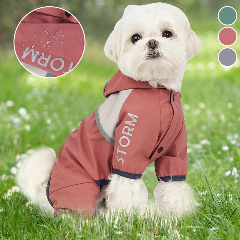 Waterproof Dog Coat with Hat Security High Reflective Pet Dog Raincoat Jacket Windproof Clothing for Small Medium Dog Coat
Waterproof Dog Coat with Hat Security High Reflective Pet Dog Raincoat Jacket Windproof Clothing for Small Medium Dog Coat