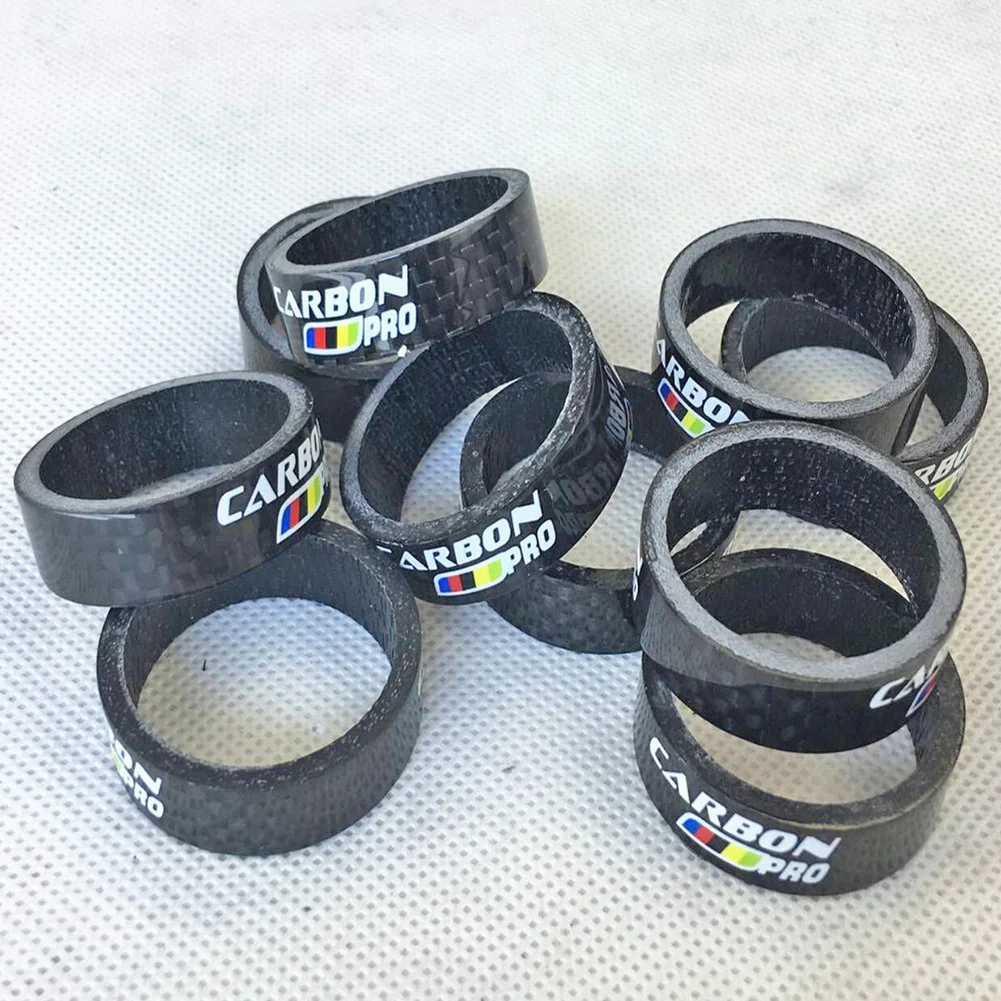 Stem Washers Headset Spacer 5pcs Durable High Strength Practical 28.6mm Carbon Fiber Handlebar Stem Ring Useful
Stem Washers Headset Spacer 5pcs Durable High Strength Practical 28.6mm Carbon Fiber Handlebar Stem Ring Useful
