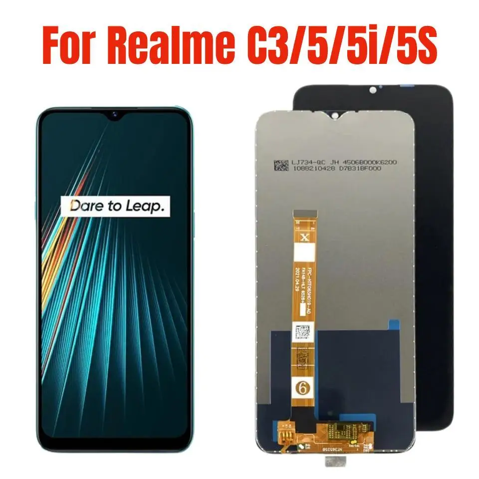 Original LCD Screen For Realme C3/5/5i/5S LCD Display Touch Screen Digitizer Assembly For Realme C3/5/5i/5S LCD
Original LCD Screen For Realme C3/5/5i/5S LCD Display Touch Screen Digitizer Assembly For Realme C3/5/5i/5S LCD