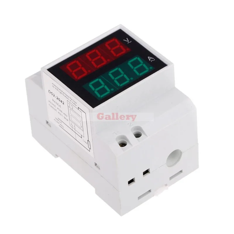 Digital Din Rail Led Voltage Ammeter Current Meter Voltmeter Ac200-450 V 0.2-99 9 A Dual Display Testers Din Rail Box Din Rail
Digital Din Rail Led Voltage Ammeter Current Meter Voltmeter Ac200-450 V 0.2-99 9 A Dual Display Testers Din Rail Box Din Rail