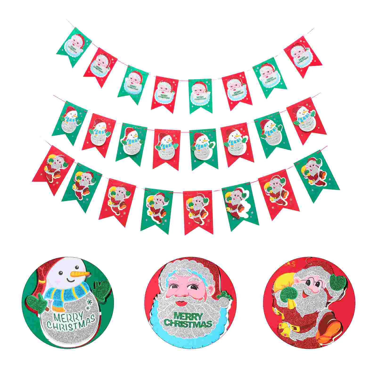 3pcs Festival Beautiful Decorative Buntings Christmas Banners Hanging Flags for Home House Office Party Indoor Cafe Shop
3pcs Festival Beautiful Decorative Buntings Christmas Banners Hanging Flags for Home House Office Party Indoor Cafe Shop
