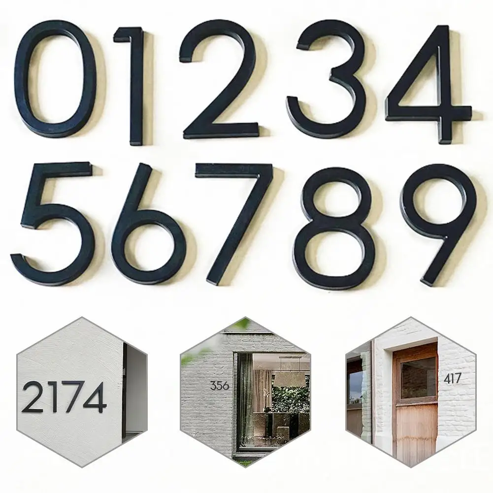 Modern Design House Numbers 5.6 Inches 3D Metal Digital Hanging Decorations For Doors Garden Home Decor
Modern Design House Numbers 5.6 Inches 3D Metal Digital Hanging Decorations For Doors Garden Home Decor