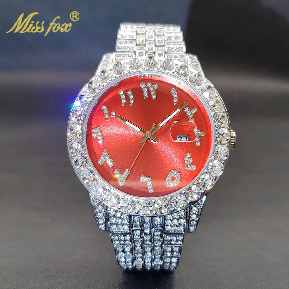 Fashion Quartz Watch For Men Women Unisex Couple Full Iceout AAA Cuban Zircon Male Female Watches With Calendar Dropshipping
Fashion Quartz Watch For Men Women Unisex Couple Full Iceout AAA Cuban Zircon Male Female Watches With Calendar Dropshipping