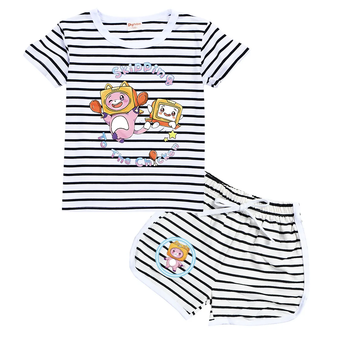 Summer Baby Girls Boys Clothes Outfits Kids Short Sleeve Lankybox T-Shirts+Shorts 2pcs Outfits Children comfortable pajamas Suit
Summer Baby Girls Boys Clothes Outfits Kids Short Sleeve Lankybox T-Shirts+Shorts 2pcs Outfits Children comfortable pajamas Suit