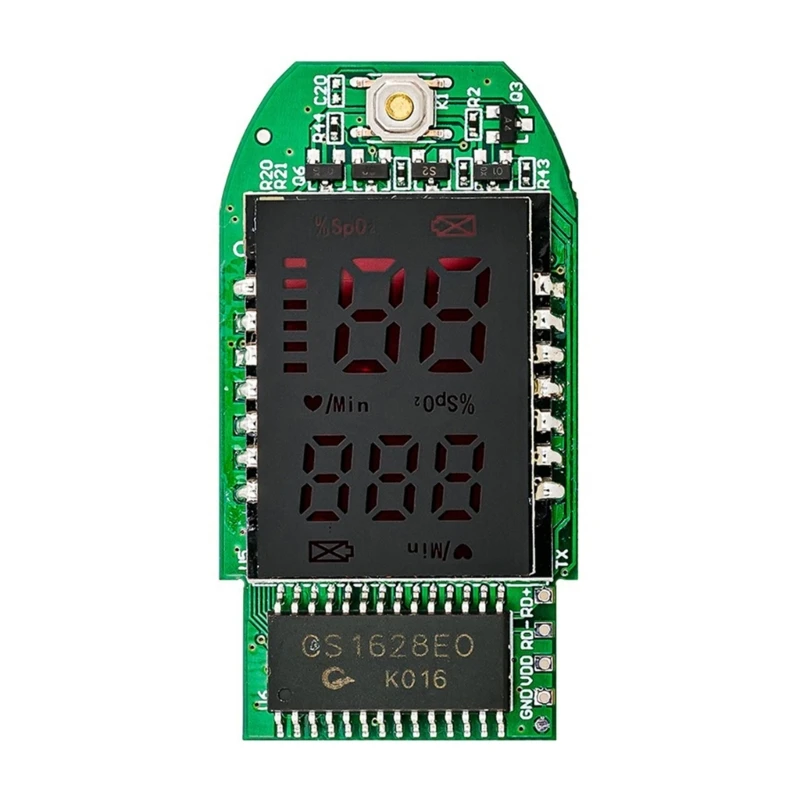 SPO2 Health Data Monitor Sensors Module Board LED Screen for Precise Blood Saturation & Rate Measurement T5EE
SPO2 Health Data Monitor Sensors Module Board LED Screen for Precise Blood Saturation & Rate Measurement T5EE