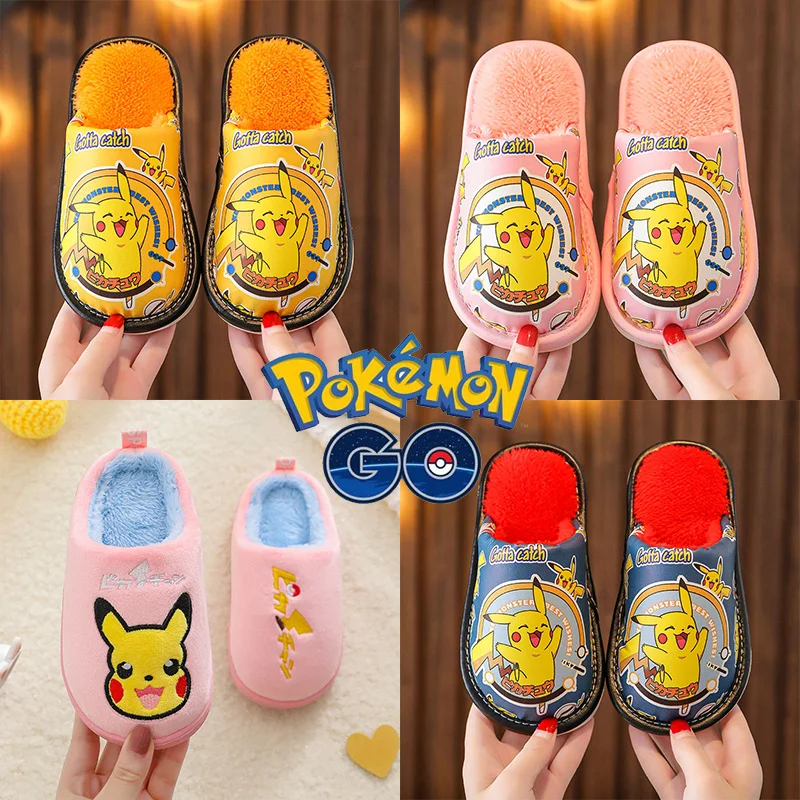 Новая теплая зимняя детская обувь Kawaii Pokemon Pikachu, модная Милая хлопковая обувь для девочек с героями мультфильмов, аниме
Новая теплая зимняя детская обувь Kawaii Pokemon Pikachu, модная Милая хлопковая обувь для девочек с героями мультфильмов, аниме