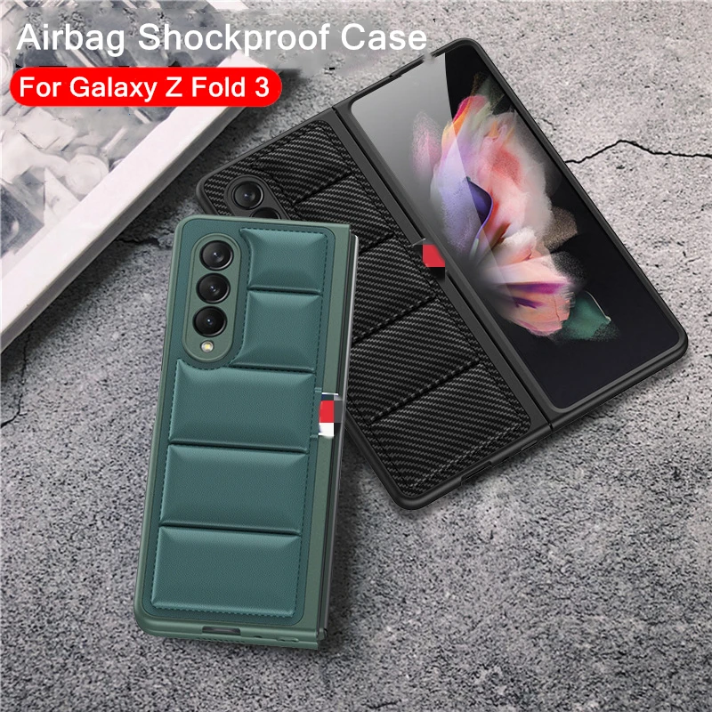 3D Wave Sponge Airbag Case for Samsung Galaxy Z Fold 3 5G Phone Cover Shockproof Hard PC Back Cover For Galaxy Z Fold3
3D Wave Sponge Airbag Case for Samsung Galaxy Z Fold 3 5G Phone Cover Shockproof Hard PC Back Cover For Galaxy Z Fold3