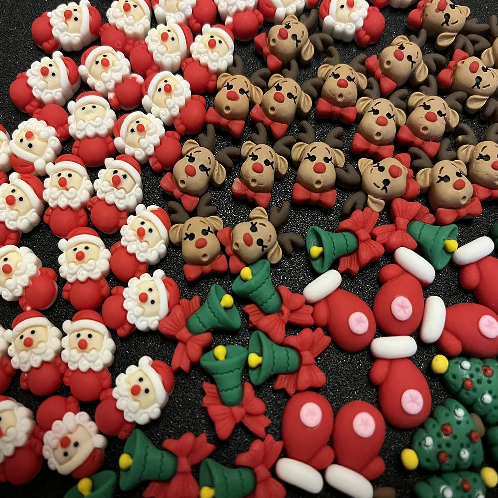 10pcs Mix Christmas Kawaii Element Resin Nail Decoration Santa Claus Elk Manicure Parts Xmas Festival Supply Nailart Accessories
10pcs Mix Christmas Kawaii Element Resin Nail Decoration Santa Claus Elk Manicure Parts Xmas Festival Supply Nailart Accessories