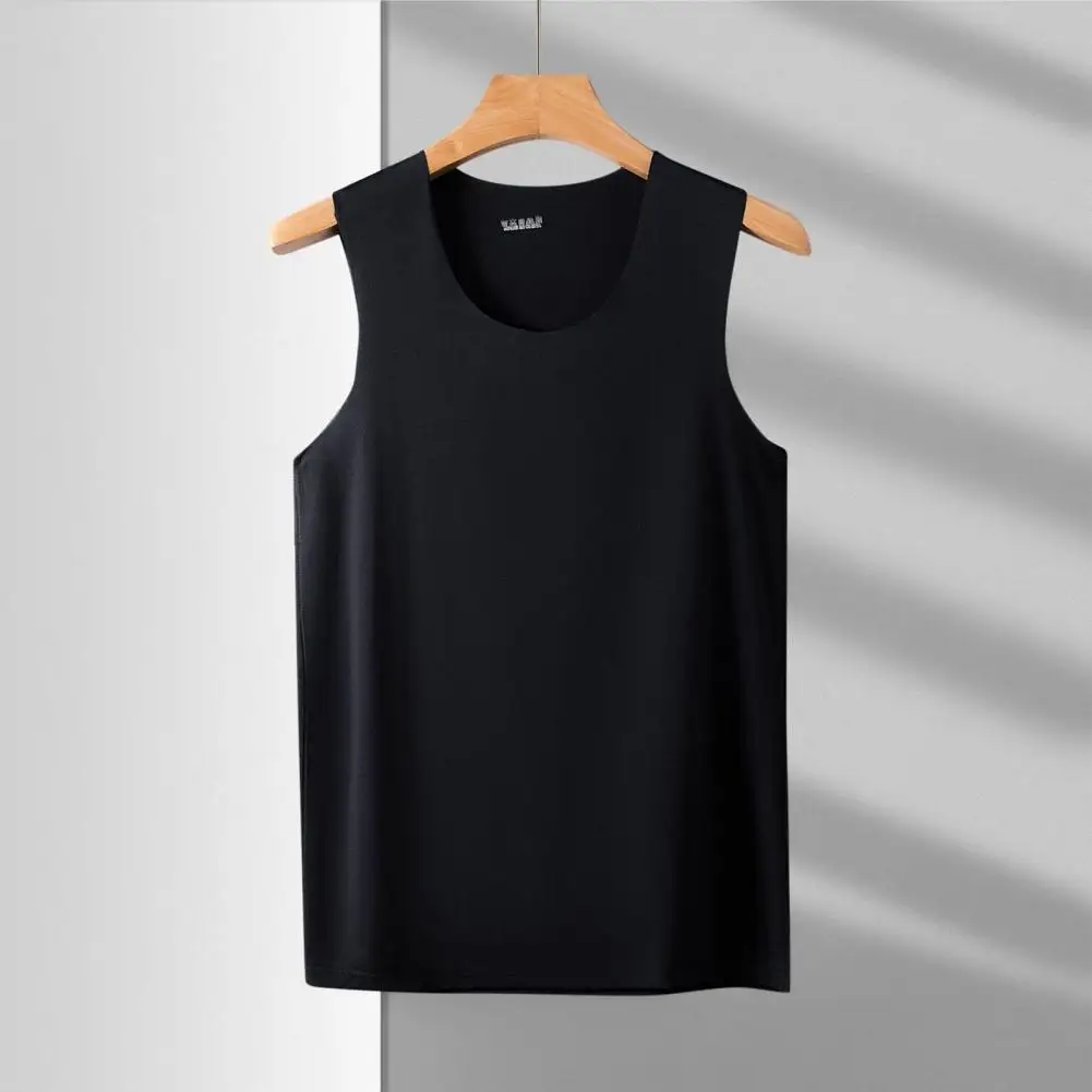 Breathable Men Vest O-neck Solid Color Ice Silk Seamless Tops Stylish Casual Ice Silk Seamless Training Vest Sportwear
Breathable Men Vest O-neck Solid Color Ice Silk Seamless Tops Stylish Casual Ice Silk Seamless Training Vest Sportwear