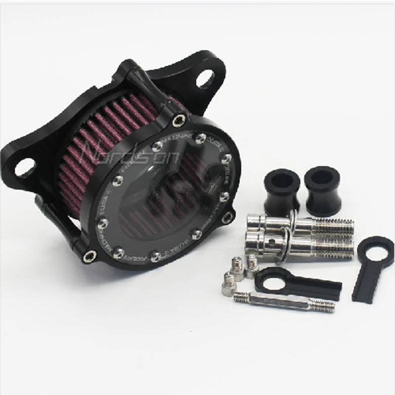 Motorcycle Air Filter CNC Air Cleaner Intake System Kit For Harley Sportster XL883 XL1200 Iron 883 48 72 1991-1999 2000-2021 
Motorcycle Air Filter CNC Air Cleaner Intake System Kit For Harley Sportster XL883 XL1200 Iron 883 48 72 1991-1999 2000-2021