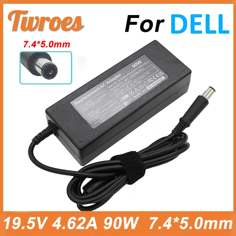 19.5V 4.62A 90W For DELL Laptop AC Adapter DC Charger E4300 E4310 E5400 E5410 E5420 E5500 1420 1501 1521 1525 D400 Inspiron 14R
19.5V 4.62A 90W For DELL Laptop AC Adapter DC Charger E4300 E4310 E5400 E5410 E5420 E5500 1420 1501 1521 1525 D400 Inspiron 14R