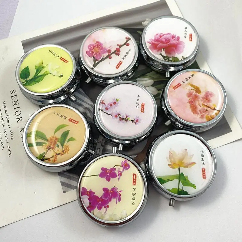 Lipstick Packaging Circular Metal Medicine Box Peach Blossom Rose Flower Flower Fragrance Lipstick Box
Lipstick Packaging Circular Metal Medicine Box Peach Blossom Rose Flower Flower Fragrance Lipstick Box