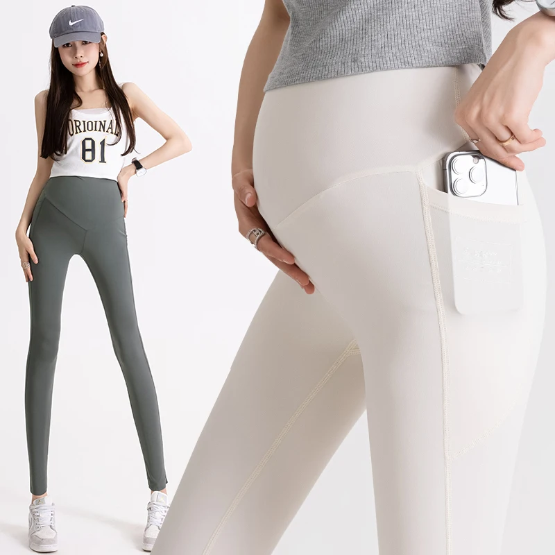 223# Pockets Spring Summer Maternity Long Legging Seamless Sexy Hot Sports Yoga Pants Clothes for Pregnant Women Pregnancy
223# Pockets Spring Summer Maternity Long Legging Seamless Sexy Hot Sports Yoga Pants Clothes for Pregnant Women Pregnancy